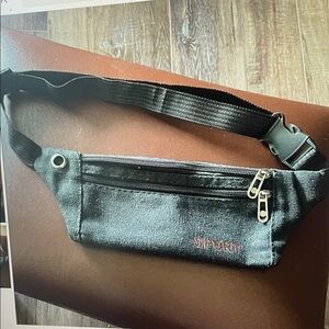 Sport Black unisex running Waist Bag/fanny pack